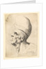 Bust of a deformed man wearing a bulbous hat in profile to the left, 1625-77 by Wenceslaus Hollar
