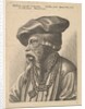 Bearded man with chain necklace, 1647 by Wenceslaus Hollar