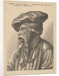 Bearded man with chain necklace, 1647 by Wenceslaus Hollar