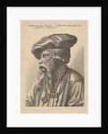 Bearded man with chain necklace, 1647 by Wenceslaus Hollar