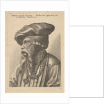Bearded man with chain necklace, 1647 by Wenceslaus Hollar