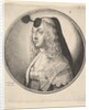Woman with houpette on forehead turned to left, 1643 by Wenceslaus Hollar