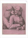 A young man caressing an old woman, 1646 by Wenceslaus Hollar