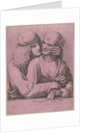 A young man caressing an old woman, 1646 by Wenceslaus Hollar