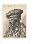 Bearded man with chain necklace, 1647 by Wenceslaus Hollar