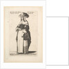 Mulier primaria Antuerpiensis, in ornatus domestic by Wenceslaus Hollar