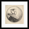 Woman with circular ruff, bonnet and hair-pin, in profile to right, 1645 by Wenceslaus Hollar