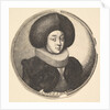 Woman with large circular fur hat and lace ruff, 1645 by Wenceslaus Hollar