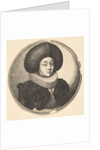 Woman with large circular fur hat and lace ruff, 1645 by Wenceslaus Hollar