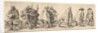 Eight Beggars, 1630 by Wenceslaus Hollar