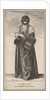 English Lady in Winter Costume, 1644 by Wenceslaus Hollar