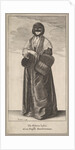 English Lady in Winter Costume, 1644 by Wenceslaus Hollar