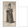 English Lady in Winter Costume, 1644 by Wenceslaus Hollar