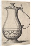 Jug with arabesques on the base, 1625-77 by Wenceslaus Hollar
