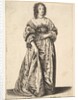 Figure of a Lady Standing, 1625-77 by Wenceslaus Hollar