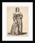 Figure of a Lady Standing, 1625-77 by Wenceslaus Hollar