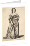 Figure of a Lady Standing, 1625-77 by Wenceslaus Hollar