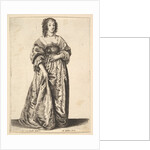 Figure of a Lady Standing, 1625-77 by Wenceslaus Hollar