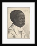 Head of a young black boy in profile to right, 1645 by Wenceslaus Hollar