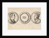 Medallions with portraits of Sebald Beham and Anna Beham, 1647 by Wenceslaus Hollar