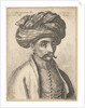 Head and shoulders of a Turk, with a moustache and a large turban, 1645 by Wenceslaus Hollar