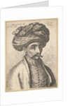 Head and shoulders of a Turk, with a moustache and a large turban, 1645 by Wenceslaus Hollar