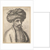 Head and shoulders of a Turk, with a moustache and a large turban, 1645 by Wenceslaus Hollar