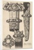 Daggars and scabbards, 1625-77 by Wenceslaus Hollar