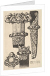 Daggars and scabbards, 1625-77 by Wenceslaus Hollar