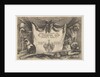 Titlepage with hounds and hunting equipment, 1646 by Wenceslaus Hollar