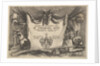 Titlepage with hounds and hunting equipment, 1646 by Wenceslaus Hollar