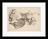 Boar, deer, heron and other game, 1625-77 by Wenceslaus Hollar