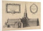 Saint Paul's from the South Showing the Spire, 1657 by Wenceslaus Hollar