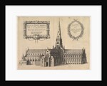 Saint Paul's from the South Showing the Spire, 1657 by Wenceslaus Hollar