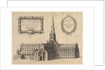 Saint Paul's from the South Showing the Spire, 1657 by Wenceslaus Hollar