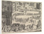 Funeral of General Johan Baptiste von Taxis, 1645 by Wenceslaus Hollar