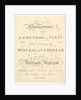 Title Page: Characaturas by Leonardo da Vinci, from Drawings by Wincelslaus Hollar, out of…, 1786 by Unknown
