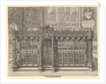Tomb of Henry VII, 1665 by Wenceslaus Hollar