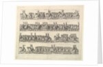 Coronation Procession of Charles II Through London, 1662 by Wenceslaus Hollar