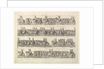 Coronation Procession of Charles II Through London, 1662 by Wenceslaus Hollar