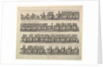 Coronation Procession of Charles II Through London, 1662 by Wenceslaus Hollar