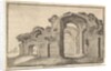 Baths of Diocletian, Rome, 17th century by Wenceslaus Hollar