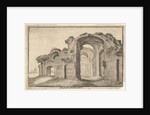 Baths of Diocletian, Rome, 17th century by Wenceslaus Hollar