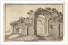 Baths of Diocletian, Rome, 17th century by Wenceslaus Hollar