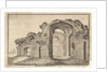 Baths of Diocletian, Rome, 17th century by Wenceslaus Hollar