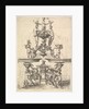 Design for a Fountain, Plate 119 from Dietterlin's Architectura, 1598 by Wendel Dietterlin the Elder