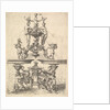 Design for a Fountain, Plate 119 from Dietterlin's Architectura, 1598 by Wendel Dietterlin the Elder