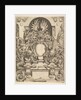 Design for a Cartouche, Plate from Dietterlin's Architecttura, 1598 by Wendel Dietterlin the Elder