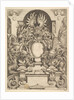 Design for a Cartouche, Plate from Dietterlin's Architecttura, 1598 by Wendel Dietterlin the Elder