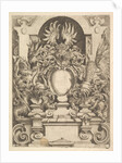 Design for a Cartouche, Plate from Dietterlin's Architecttura, 1598 by Wendel Dietterlin the Elder